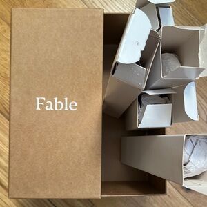 NEW Fable Flatware Set in Polished Silver